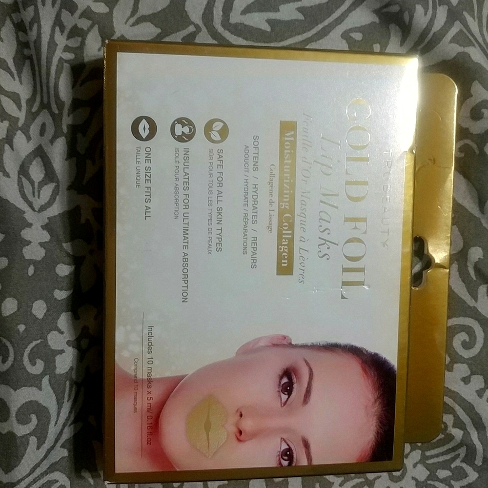 Gold Foil Lip Masks - 7Masks in Pack